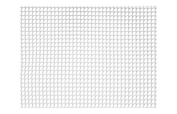 Malla cuadranet (malla 5x5mm) 300gr/m2 1 x 25 m blanco