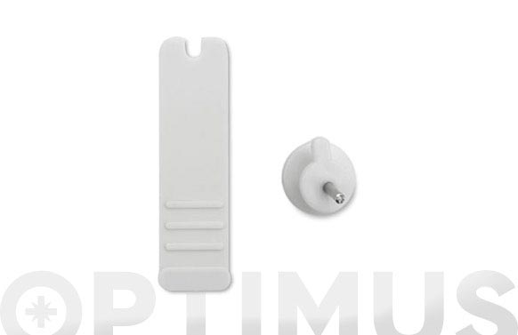 COLGADOR PARED              BLANCO