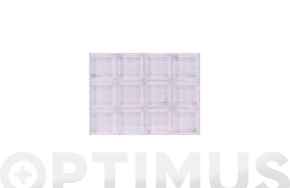 GOTA TRANSPARENTE ADHESIVAé 12,7 X 12,7