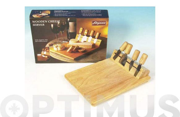 Tabla quesos 4 piezas