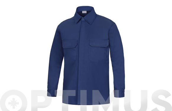 Camisa manga larga ignifuga + antiestatica l3000 t 38 azul marino