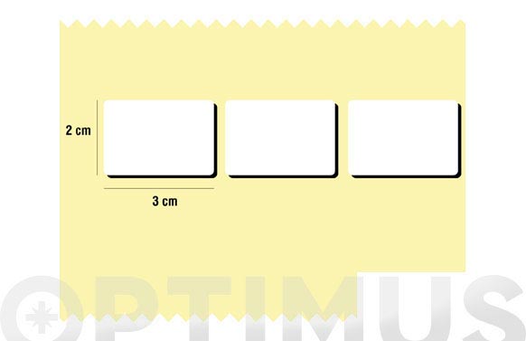 ETIQUETA ADHESIVA MEDIANA SALIDA 3 ETIQ.