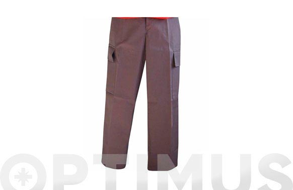 PANTALON 2 BOL. GRIS T/52