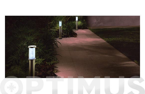 Lampara solar jardin baliza telesto plus