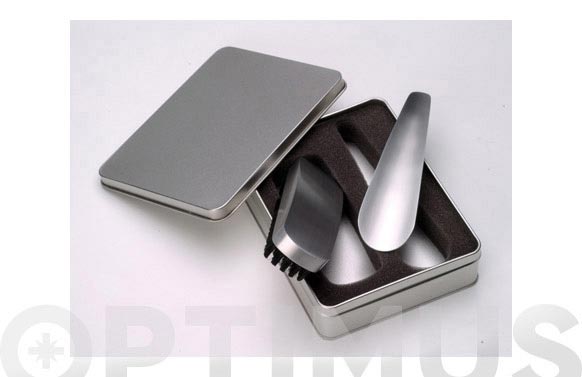 Kit calzado viaje aluminio
