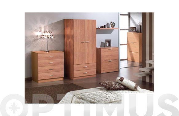 Zapatero 3 p. nogal...