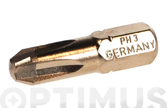 Punta phillips diamantada (1 pieza ) ph 3 - 25 mm.
