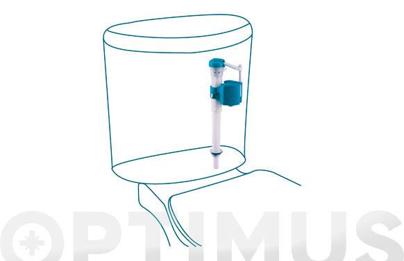 GRIFO WC INFERIOR CISTERNA 3/8\