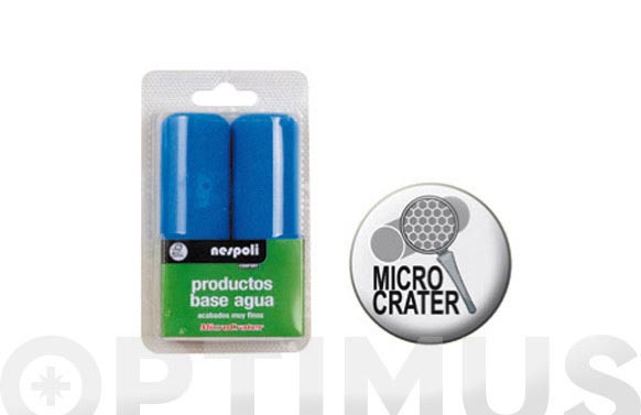 RECAMBIO MINI RODILLO MICR10CM-2UNIDADES