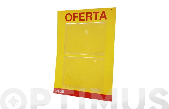 CARTEL DIN A2 'OFERTA'    PAQUETE 10 EJE