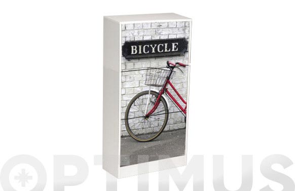 Zapatero decorado bicicleta...