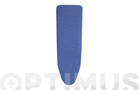 Funda mesa planchar natural azul 125 x 44 cm