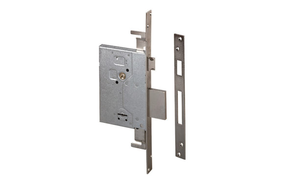 Cerradura puerta metalica serie 2200 2204-15 mm niquelada