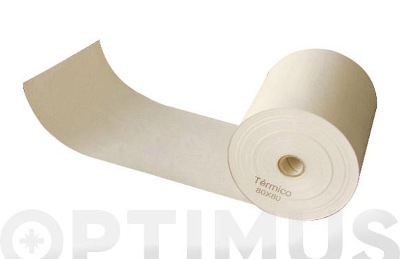 Rollo papel termico tickets (4 rollos) 80 x 80 m