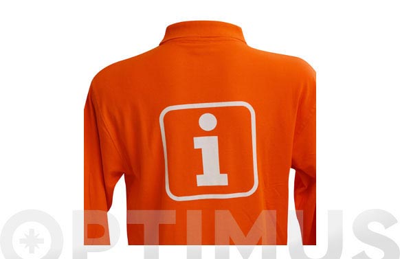 POLO MANGA LARGA OPTIMUS NARANJA (TIENDA) T XXL NAR-CON\