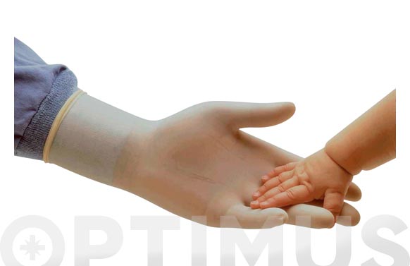 GUANTE DESECHABLE LATEX COT P 3