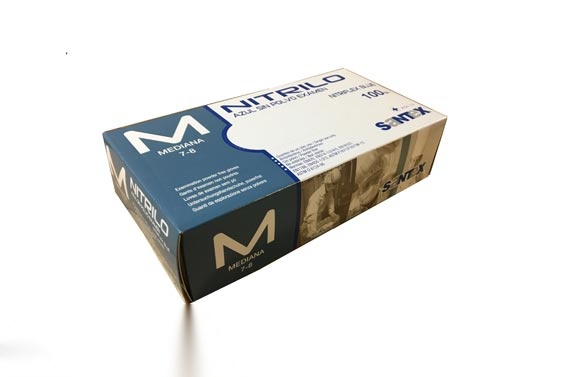 GUANTE DESECHABLE NITRILO TALLA M