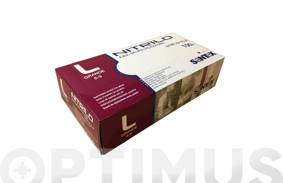 GUANTE DESECHABLE NITRILO TALLA L