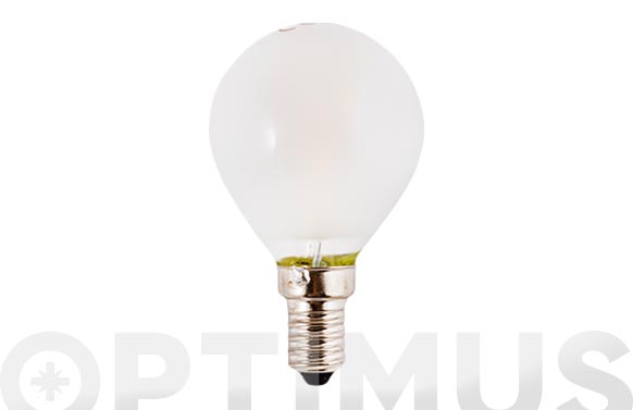 Bombilla led filamento esf opal (3000k) 3w e14 luz calida 