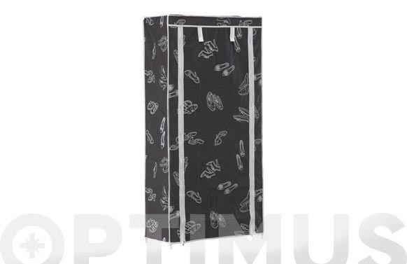 ZAPATERO TELA/PVC 7 BALDAS 125 X 61 X 30 CM 21 PARES 42007 2