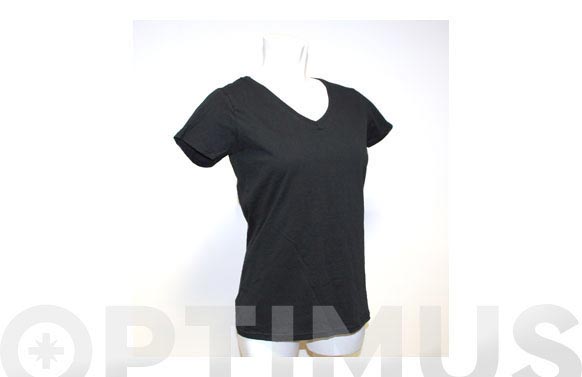 CAMISETA MUJER MANGA CORTAS - CUELLO PIC