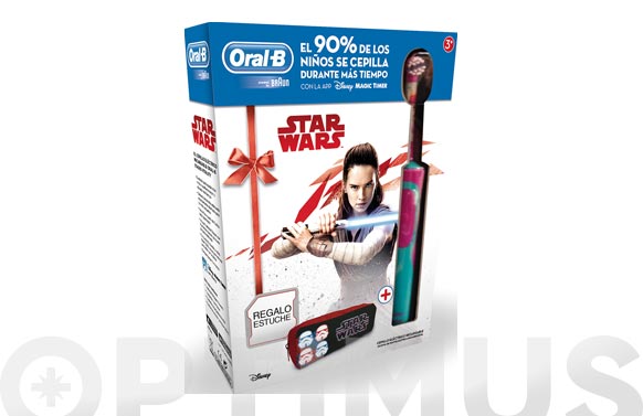 Cepillo dental infantil oral-b star wars+estuche