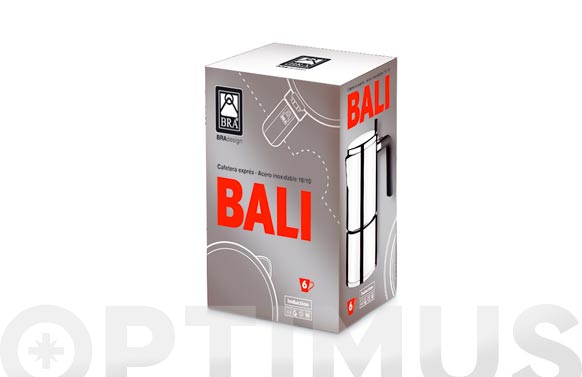 CAFETERA INOX BALI 4 TAZAS INDUCCION A170401 3