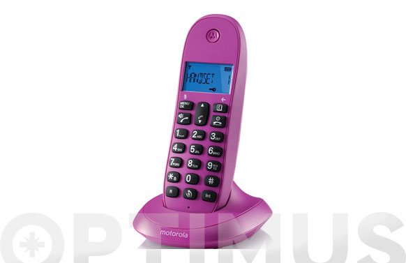 Teléfono inalámbrico c1001 lb+ violeta