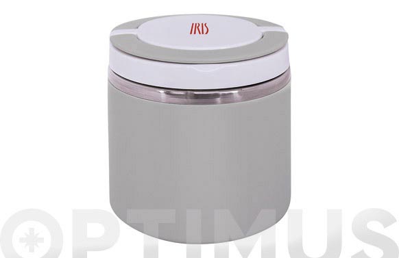 Termo solidos lunchbox gris inox 0,6 l 