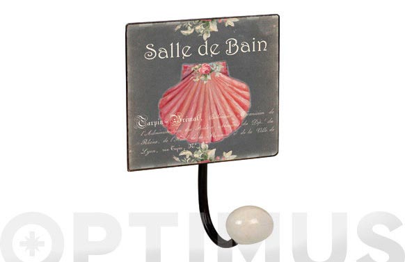 Percha pared 1 pomo...