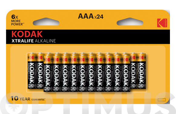 PILA ALCALINA XTRALIFE    LR3 BL24-AAA