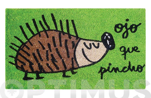 Felpudo 40x70 "ojo que...