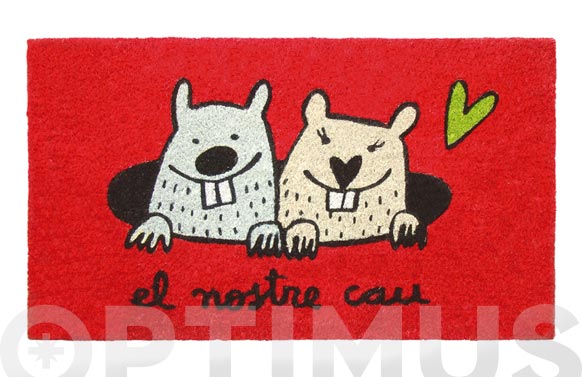 Felpudo 40x70 "el nostre...