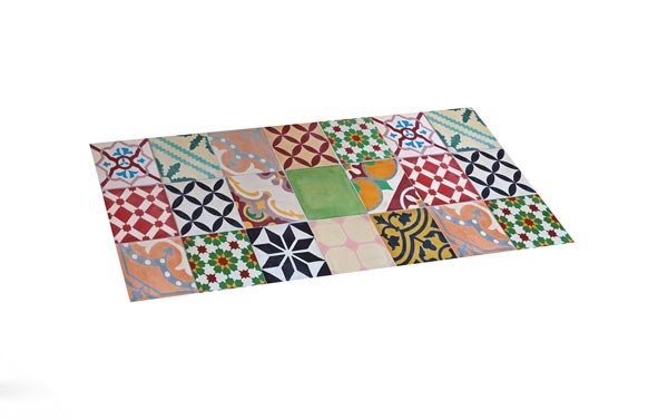 Alfombra vinilica croma...