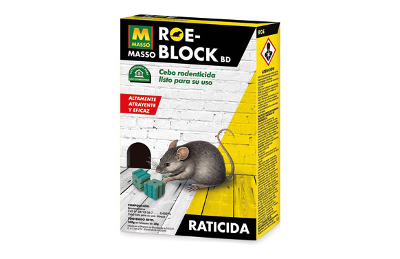 Raticida roe block  260 gr