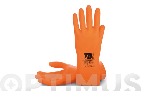 GUANTE LATEX NATURAL NARANT 8 LONGITUD: