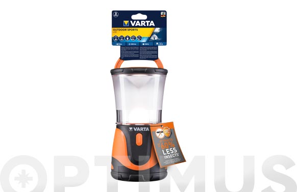 Linterna profesional line outdoor sports ambar 3d no incl