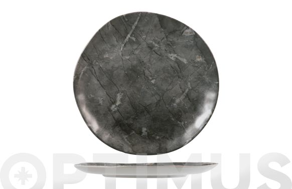 Plato stoneware rock llano-26 cm
