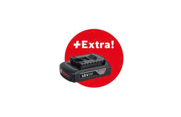 TALADRO PERCUTOR BATERIA GSB18-2LI 18 V 2 BATERIAS 1.5 AH 2 VELOCIDADES 0615990K45 3