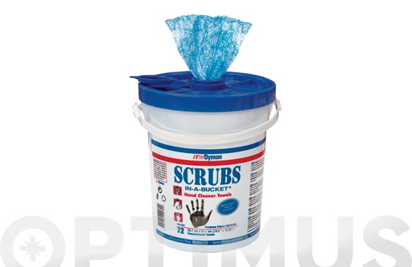 TOALLA LAVAMANOS SCRUBS   72 UNIDADES