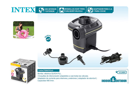 INFLADOR ELECTRICO 220-240V / 12V  66634 3