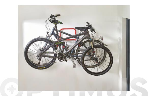 Soporte Para 2 Bicicletas en pared de 30x50x11cm