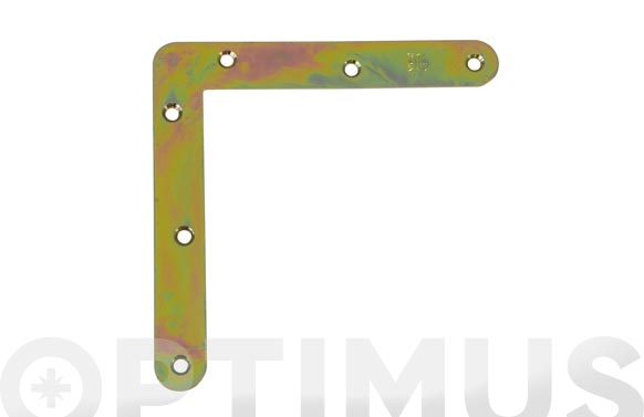 ESCUADRA ACERO PLANA DE RE50X50MM BICROM