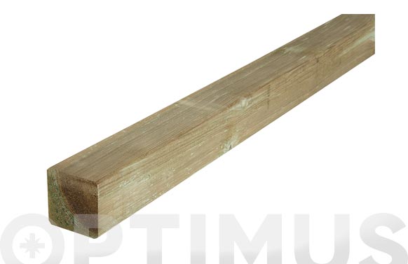 POSTE MADERA CUADRADO     7 X 7 X 210 CM