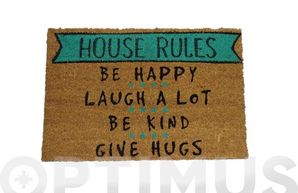 Felpudo coco house rules 40...