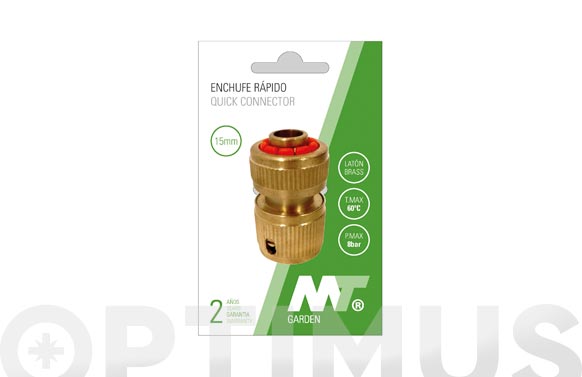 CONECTOR RAPIDO STOP LATONé19 MM