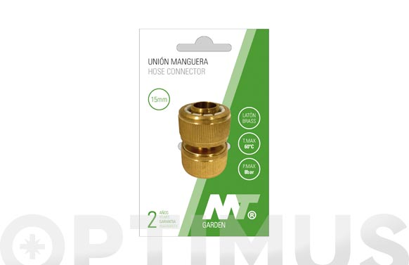 REPARADOR MANGUERA LATON  é 19 MM