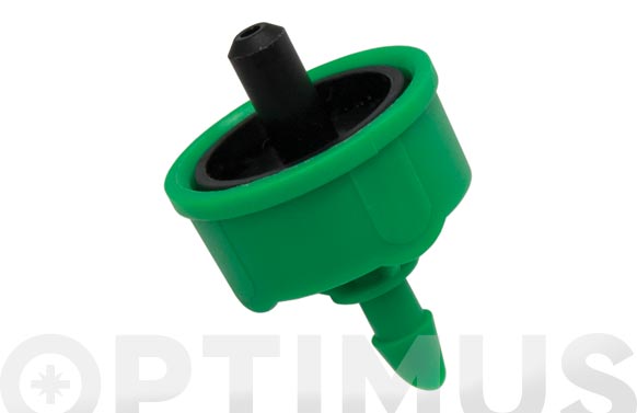 KIT GOTERO 4L/H 2 SALIDAS CON MICROTUBO 60 CM +PIQUETAS 906202 2