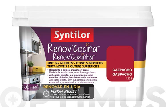PINTURA COCINA RENOV FLASH500 ML