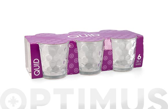VASO CRISTAL KATA SET 6 UDS 26 CL 7584003 2